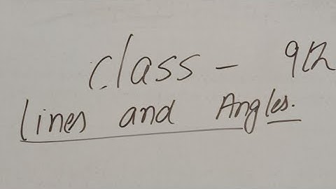 Class 9|Lines And Angles|Exercise 6.3|Theorem|Karamjeet Sir|