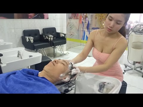 [ASMR] Angel beauty and skillful massage techniques, make me relax and happy - Ms Diem Cali Nguyen