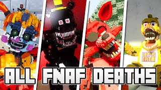 All FNAF Animatronic Deaths in Mincraft (1-6) [Dany Fox Addons] screenshot 2