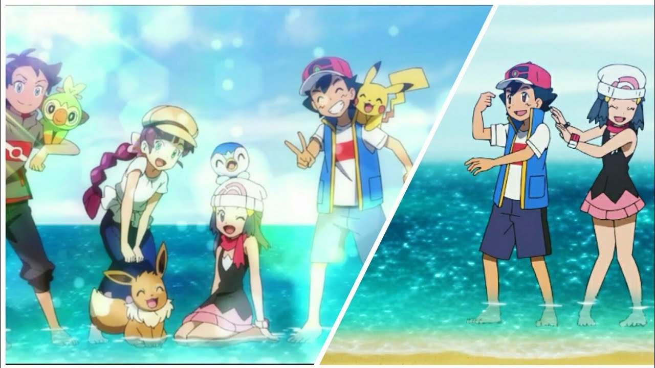 Ash Meets Dawn - Pokemon Sword And Shield Episode 75 | Pokemon Journeys