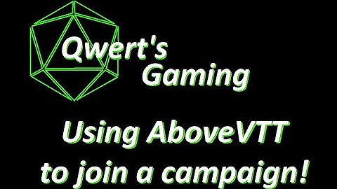 How to Join a Campaign in AboveVTT
