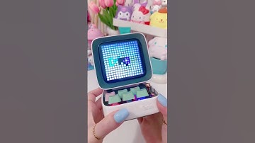 Divoom Ditoo Pro Bluetooth Speaker #kawaii #aesthetic #kawaiisetup #deskdecor #unboxing #kawaiicore