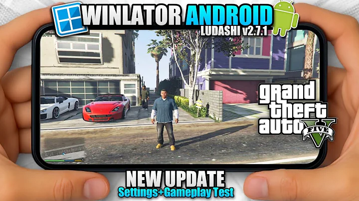 GTA 5 on Android Winlator Ludashi v2.7.1 (New Update) Gameplay Test | Snapdragon 8s Gen 3 POCO F6 