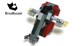 Lego Star Wars 20019 Slave I - Lego Speed Build