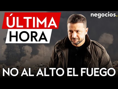 &Uacute;LTIMA HORA | Zelensky pide '"terminar la guerra para siempre" y no un alto el fuego temporal