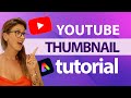 Como fazer THUMBNAILS 🔥 no Youtube! Rápido, fácil e de graça!