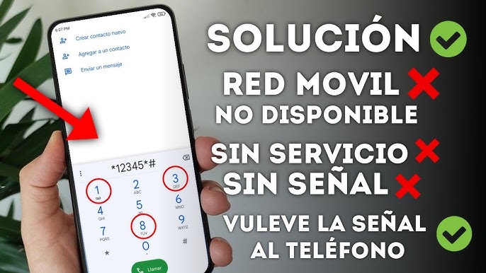 Cómo solucionar red móvil no disponible solo llamadas de emergencia no  registro red 2023 