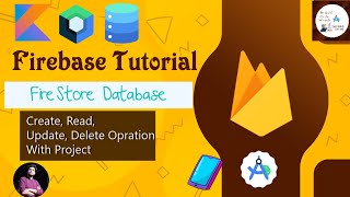 Data CRUD Opration in Firebase FireStrore DB | FIrebase DB with jetpack in android studio #tutorial