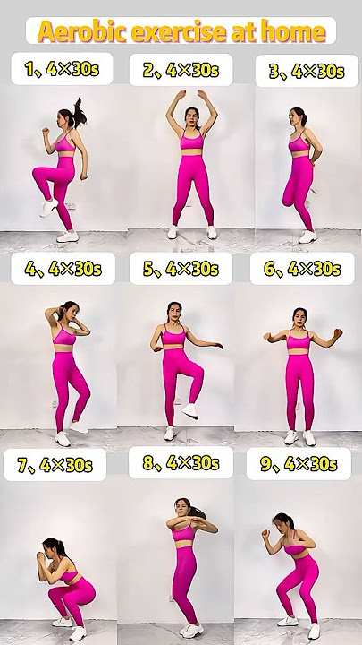 Aerobic Exercise At Home #fitness #homeworkout #aerobic