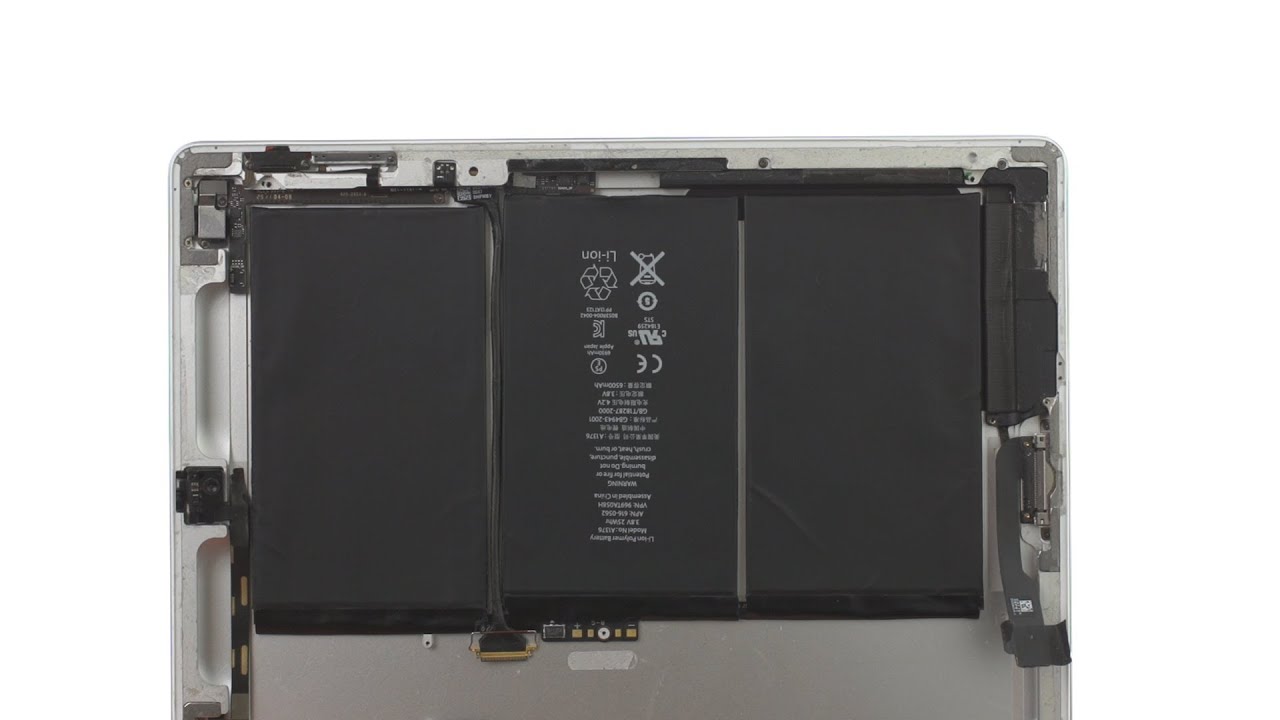Battery Repair - iPad 2 Wifi How to Tutorial