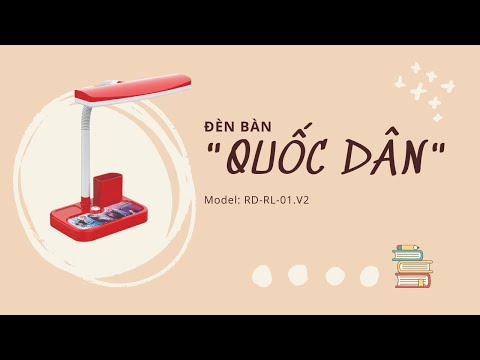 Video Giới thiệu sản phẩm đèn bàn 