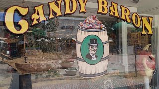  Candy Baron Store in Laguna Beach. Old tine candy store 
