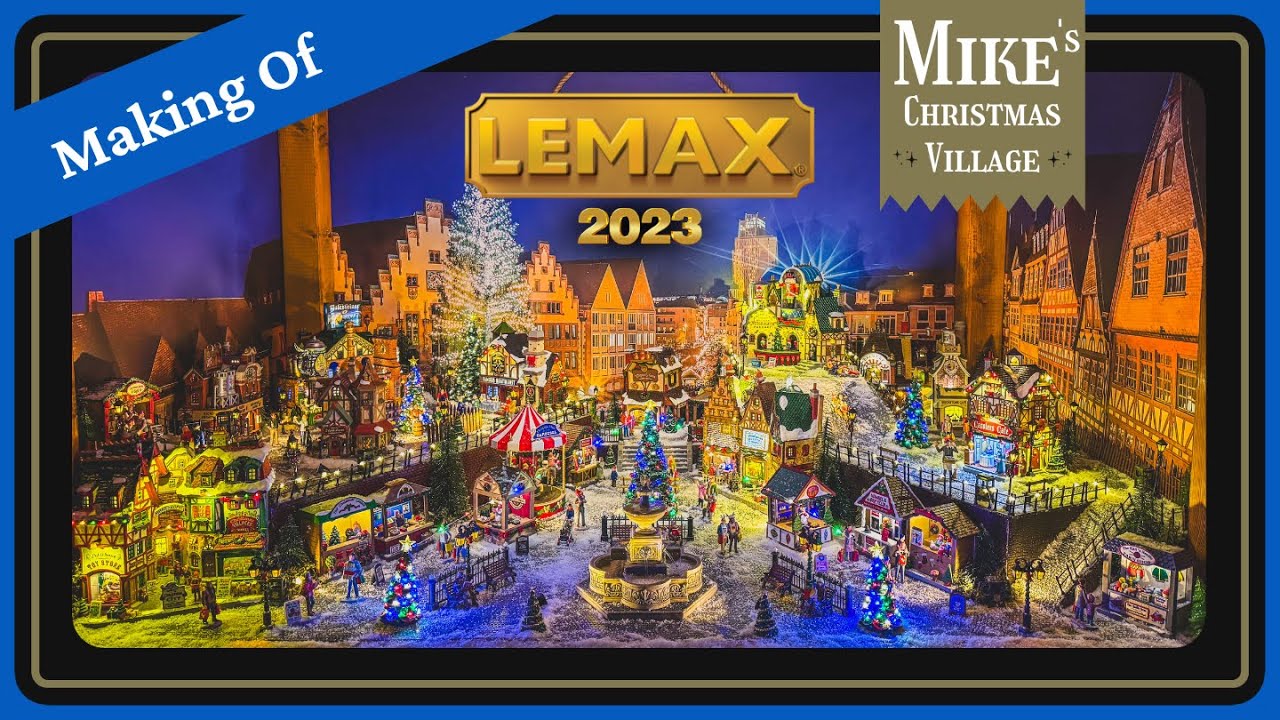 Lemax Christmas Village 2023 | The Making Of: Caddington Village
