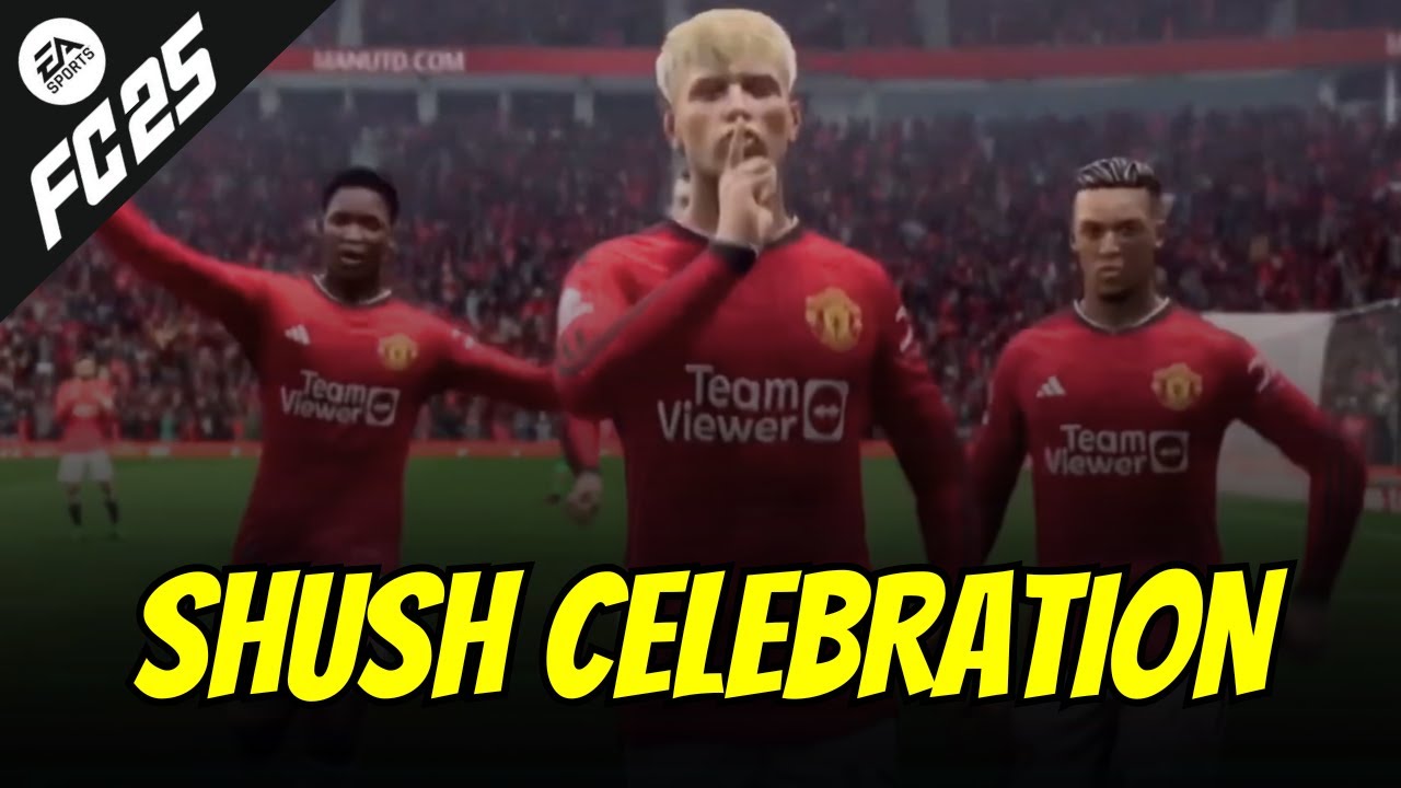 How to Do the Shush Celebration in EA FC 25 - YouTube
