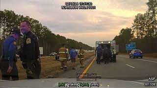 Pursuit/TVI I-30 Arkadelphia Clark County Arkansas State Police Troop K, Traffic Series Ep. 793