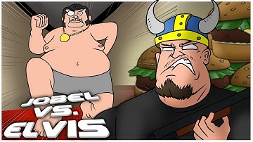 Vinesauce Animated | Vargskelethor Joel vs Elvis (REUPLOAD)