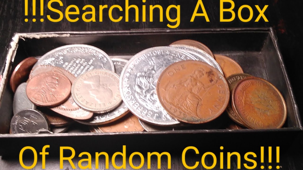 !!!Searching A Box Of Random Coins!!!   