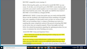 Set Up IPVanish OpenVPN Connection on DD-WRT v3 Router