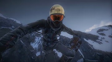 STEEP - Into the Abyss, Alps. Huge technical Cliff Jump