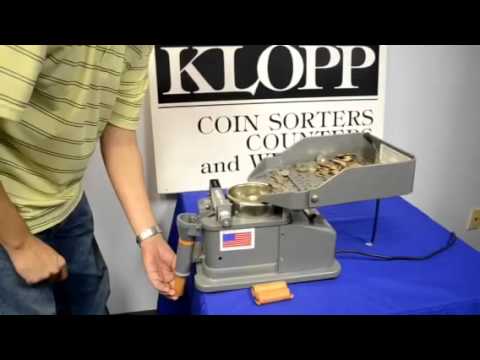 Klopp CEB Electric Bagging Only Coin Counter - Money Machines