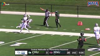 MNU Football vs. Central Methodist 2025c