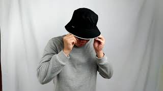 漁夫帽 透氣棉質遮陽帽子 H140