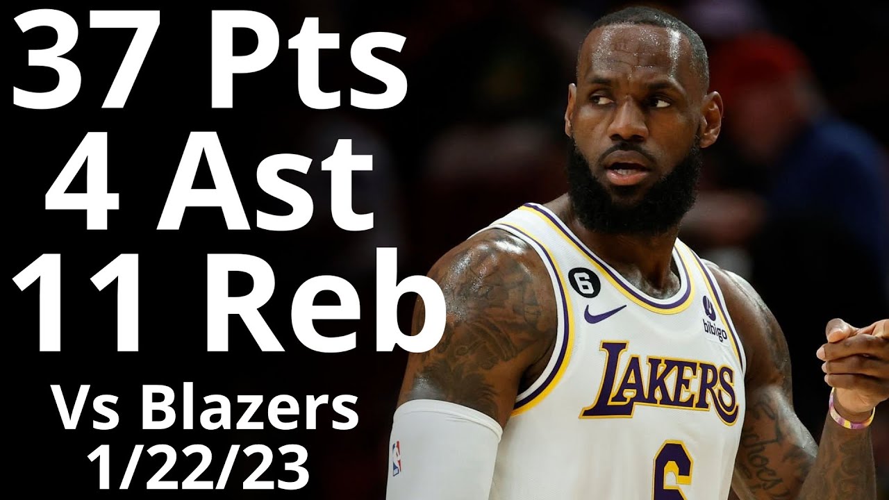 Three Things to Know: Lakers at Trail Blazers 1-22-23