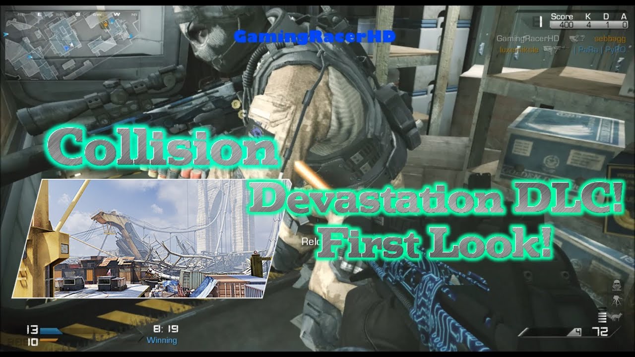 Call of Duty: Ghosts - Devastation DLC - COLLISION Gameplay! (1080p HD)