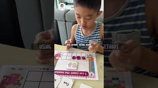 Counting and recognising Numbers #autism #learningdisorders #earlychildhoodeducation #busybook