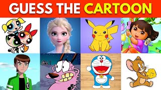 Guess the Cartoon Character | Cartoon Quiz Challenge