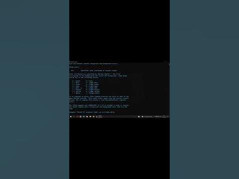 How To Change Color and Background Color in Command Prompt #cmd # ...