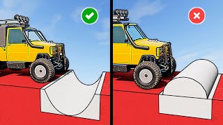 Vehicles VS Reversed & Normal bump in BeamNG drive #4 screenshot 2