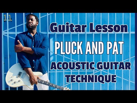 [r&b-acoustic-guitar]-pluck-and-pick-technique