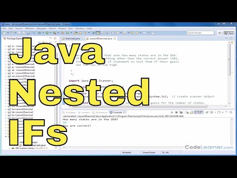 Java Programming Tutorial - 18 - Nested if Statements