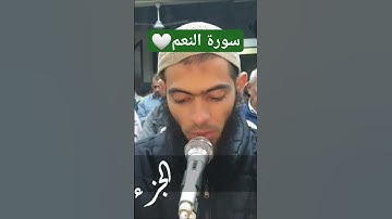 سورة النعم ( سورة النحل). 💚🤍💚 #تلاوة