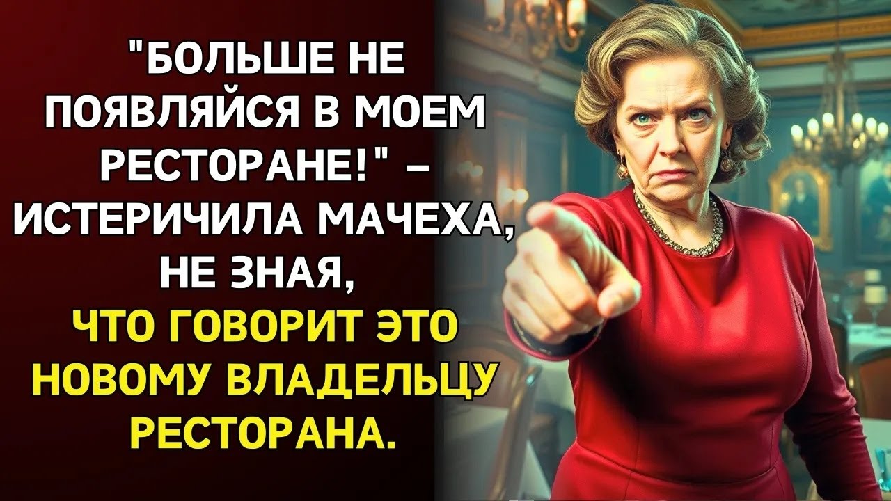 Больше не появляйся здесь! – мачеха не знала, что говорит это новому владельцу ресторана