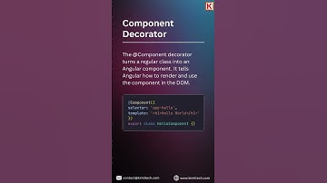 Master Angular with TypeScript Decorators!