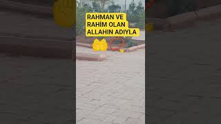 Rahman Ve Rahi̇m Olan Allahin Adiyla