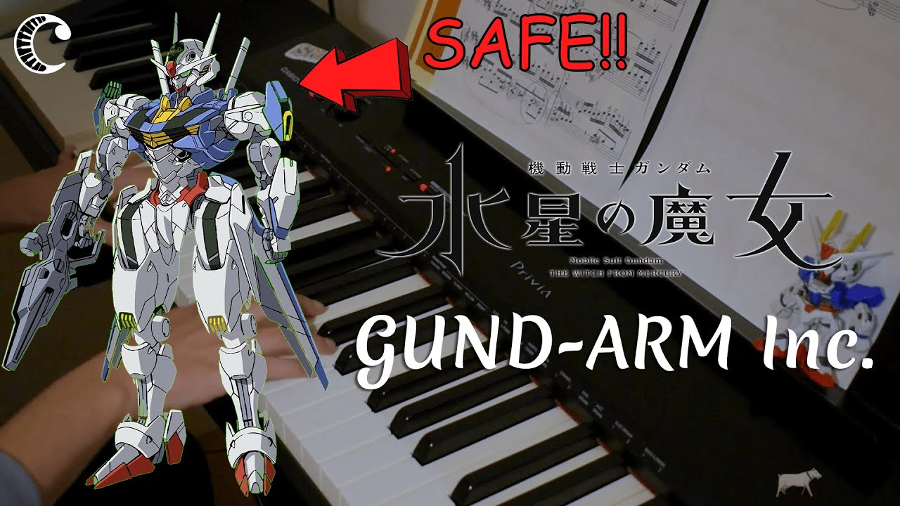 GUND-ARM Inc. (Mobile Suit Gundam: The Witch from Mercury) [Piano Cover]