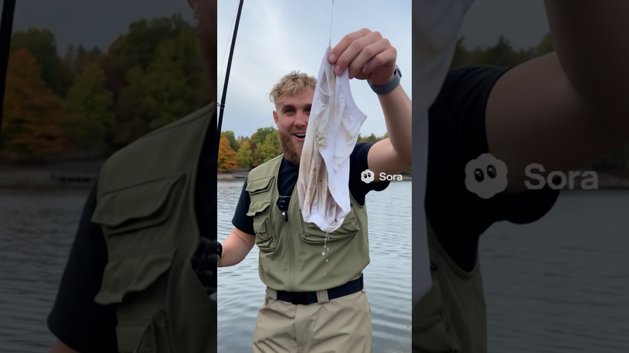 Jake Paul Goes Fishing… and Catches DIRTY UNDERWEAR 💀 