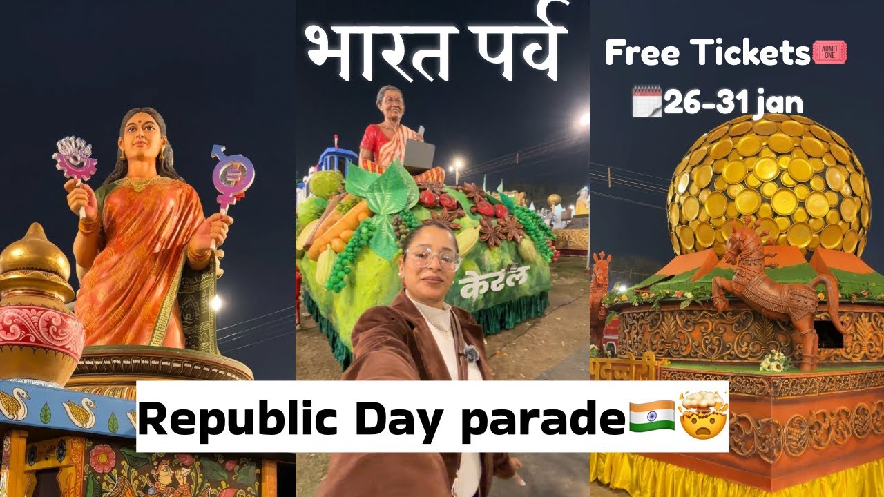 Republic Day Parade in Bharat Parv🇮🇳 | Free entry 🎟️ Till 31 Jan