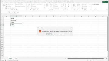 Stop Duplicate Entries in Excel Using Data Validation | Simple & Professional Project