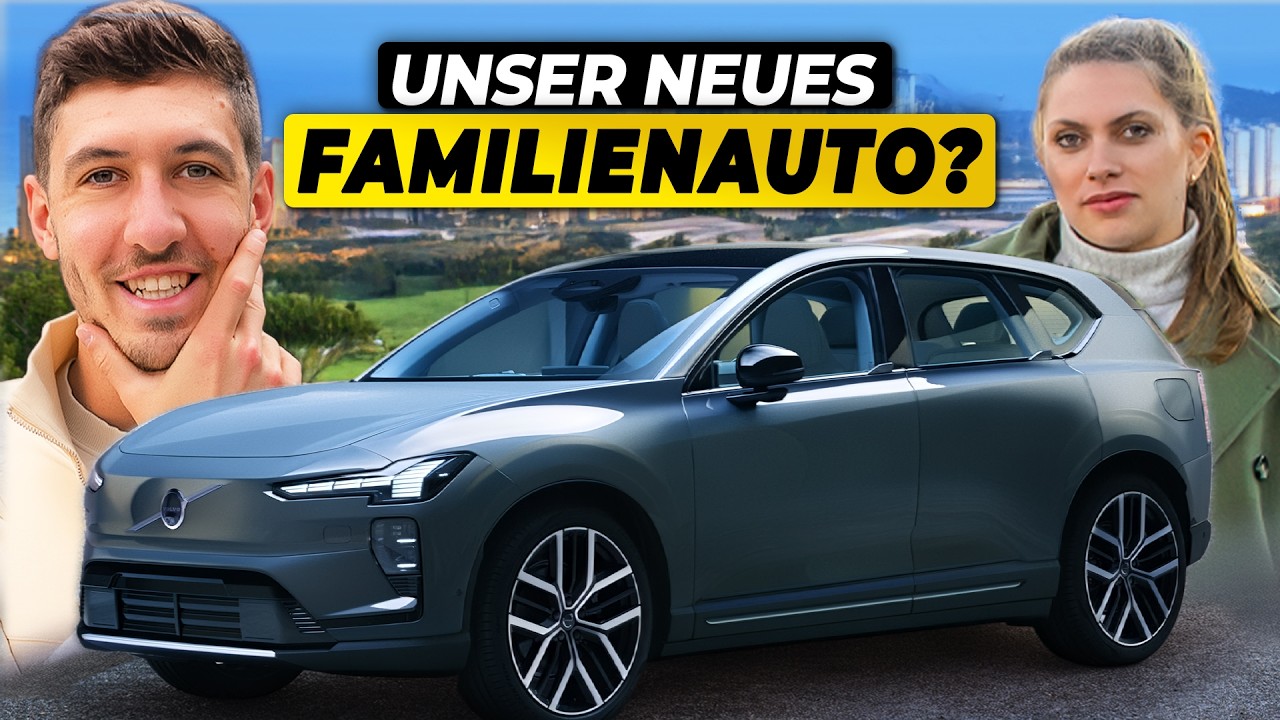 Wird der VOLVO EX60 unser neues FAMILIENAUTO?! 🤔