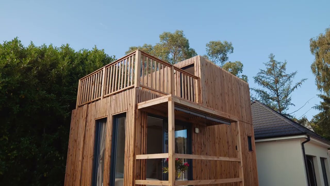 Shooting video : Un studio de jardin Greenkub de 30m2