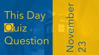 This Day Quiz Question