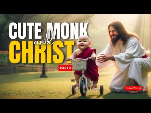 Cute little monk