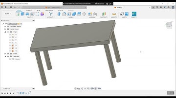 Fusion 360 Model Table