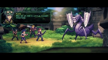 2.5D JRPG Battle Scene - Portraits, Sprites, UI Design, and Original New Music (Unity)