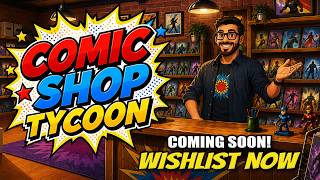 COMIC SHOP TYCOON  - Coming Soon Trailer screenshot 4