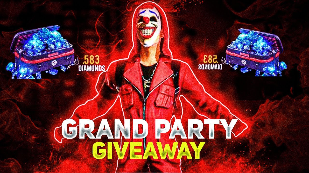 FREE FIRE LIVE GIVEAWAY 🔴 REDEEM CODE GIVEAWAY 💎 DIAMOND GIVEAWAY